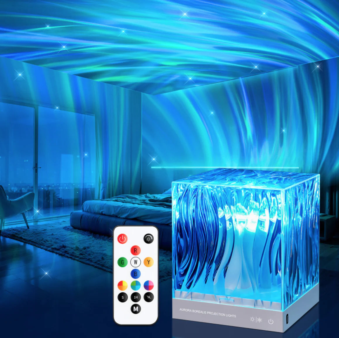 AuroraGlow™ Projection Lamp